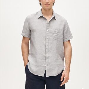 J. Crew Light Gray Casual Button Down Shirt